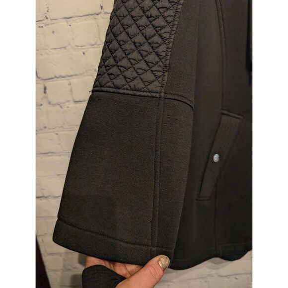 Michael kors black pea coat size 1X - Picture 6 of 9